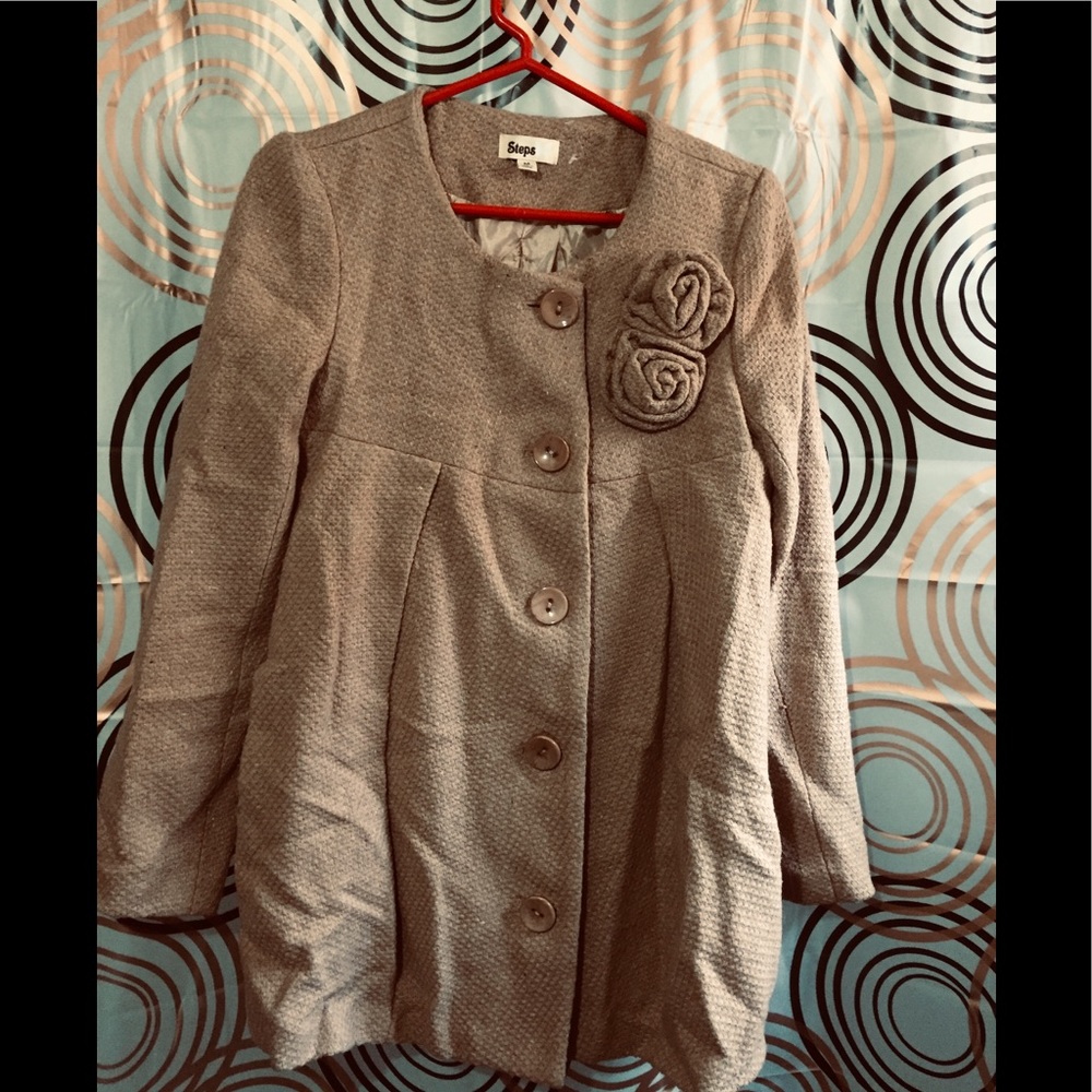 Steps coat Sz M